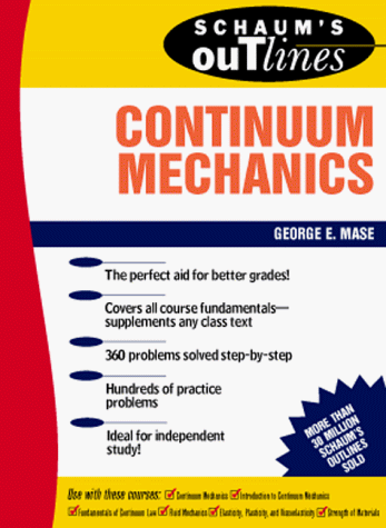 Schaum's Outline of Continuum Mechanics   1969 9780070406636 Front Cover