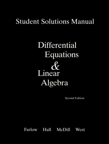 Differential Equations and Linear Algebra  2nd 2007 9780131860636 Front Cover