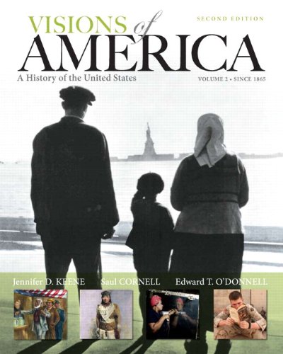 Visions of America A History of the United States 2nd 2013 9780205251636 Front Cover