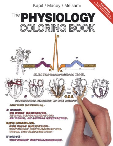 Physiology Coloring Book  2nd 2000 (Revised) 9780321036636 Front Cover