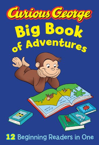 Curious George Big Book of Adventures (CGTV)   2013 9780544084636 Front Cover