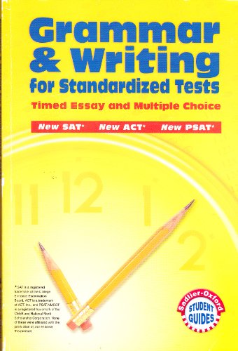 Writing for Standardized Tests : A Student Guide to Writing for Standardized Tests Student Manual, Study Guide, etc.  9780821507636 Front Cover