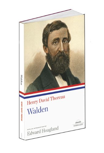 Walden A Library of America Paperback Classic N/A 9781598530636 Front Cover