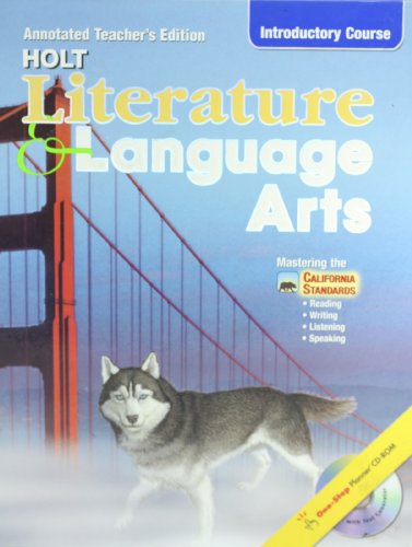 Holt Literature and Language Arts, Grade 6 3rd 9780030573637 Front Cover
