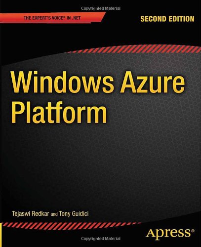 Windows Azure Platform  2nd 2011 9781430235637 Front Cover
