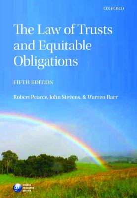 Law of Trusts and Equitable Obligations  5th 2010 9780199570638 Front Cover
