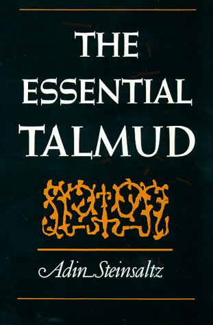 Essential Talmud  N/A 9780465020638 Front Cover