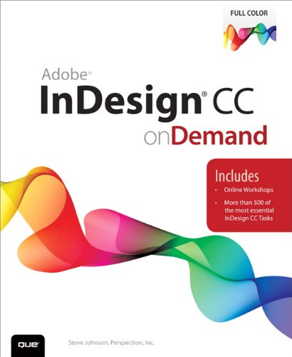 Adobe Indesign CC on Demand   2014 9780789751638 Front Cover