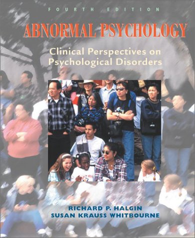 Abnormal Psychology With Mind Map II 4th 2003 9780072881639 Front Cover