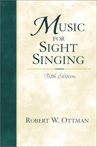 Music for Sight-Singing  5th 2001 9780130262639 Front Cover