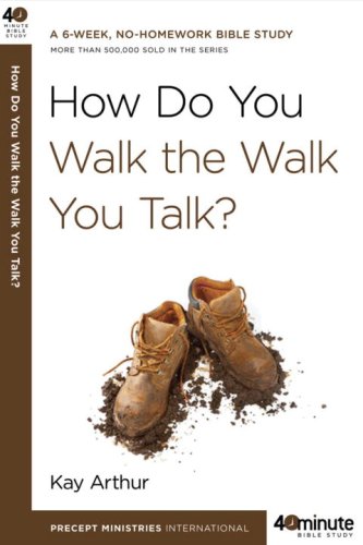 How Do You Walk the Walk You Talk?  N/A 9780307457639 Front Cover