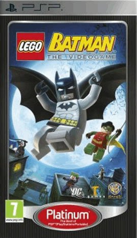 Lego Batman: The Videogame - Platinum Edition (PSP) Sony PSP artwork