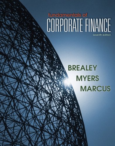 Fundamentals of Corporate Finance  7th 2012 9780078034640 Front Cover
