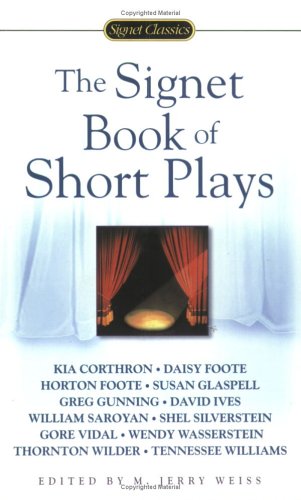 Signet Book of Short Plays   2004 9780451529640 Front Cover