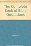 Complete Book of Bible Quotations N/A 9780671498641 Front Cover