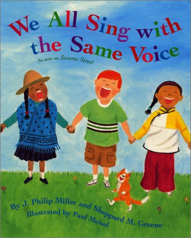We All Sing with the Same Voice  N/A 9780060293642 Front Cover