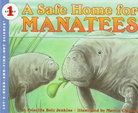 Safe Home for Manatees   1997 9780064451642 Front Cover