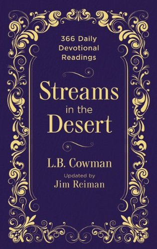 Streams in the Desert 366 Daily Devotional Readings  2013 9780310338642 Front Cover