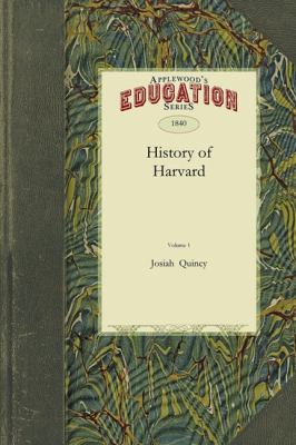 History of Harvard University  N/A 9781429042642 Front Cover