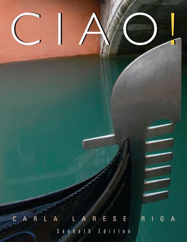 Ciao!  7th 2011 (Student Manual, Study Guide, etc.) 9781439083642 Front Cover