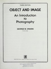 Object and Image 3rd 9780136290643 Front Cover