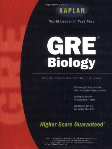 Kaplan GRE Biology  2002 9780743230643 Front Cover