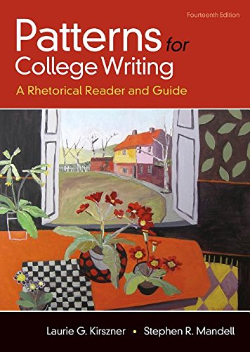 Patterns for College Writing: A Rhetorical Reader and Guide 14th 2017 9781319056643 Front Cover