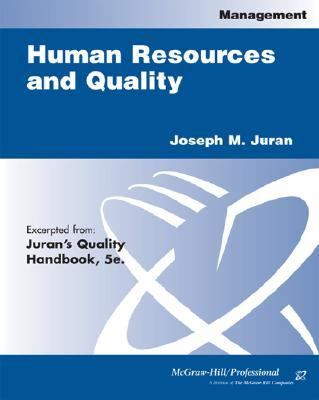Human Resources and Quality N/A 9780071390644 Front Cover