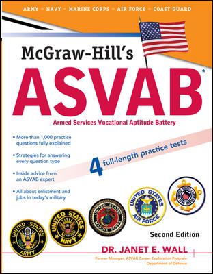 McGraw-Hill's ASVAB Armed Services Vocational Aptitude Battery 2nd 9780071626644 Front Cover