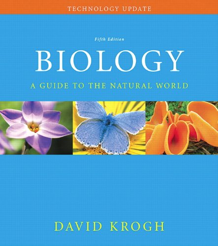 Biology A Guide to the Natural World Technology Update with MasteringBiology with EText -- Access Card Package 5th 2014 9780321943644 Front Cover