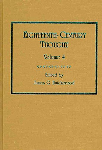 Eighteenth-Century Thought:  2008 9780404637644 Front Cover