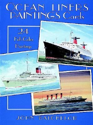 Ocean Liners Painting Cards  N/A 9780486297644 Front Cover