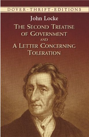 Second Treatise of Government and a Letter Concerning Toleration   2002 9780486424644 Front Cover