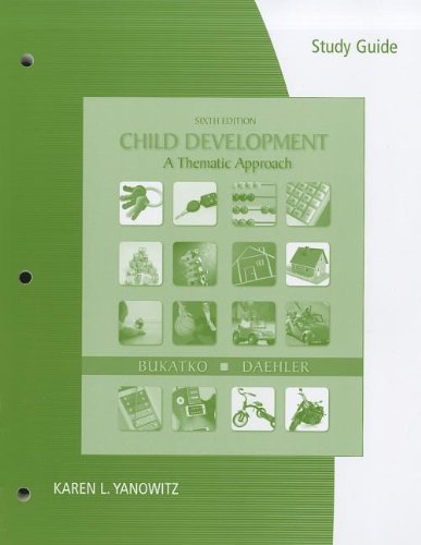 Child Development A Thematic Approach 6th 2012 (Guide (Pupil's)) 9780618618644 Front Cover