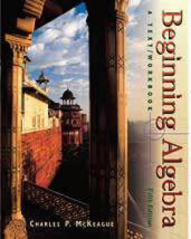 Beginning Algebra Text and Workbook 5th 1999 (Workbook) 9780030224645 Front Cover