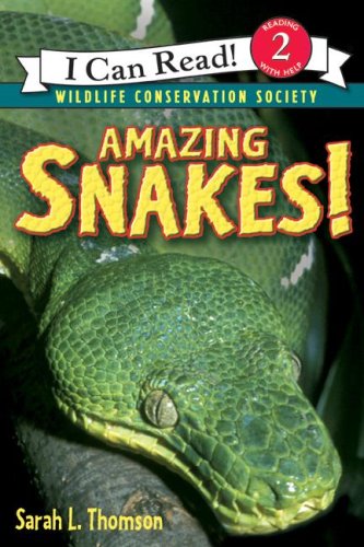 Amazing Snakes!  N/A 9780060544645 Front Cover