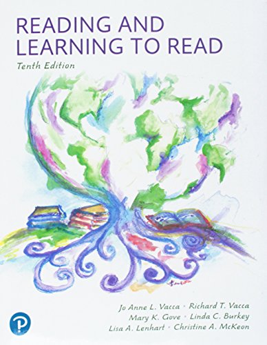 Reading and Learning to Read:   2018 9780134894645 Front Cover