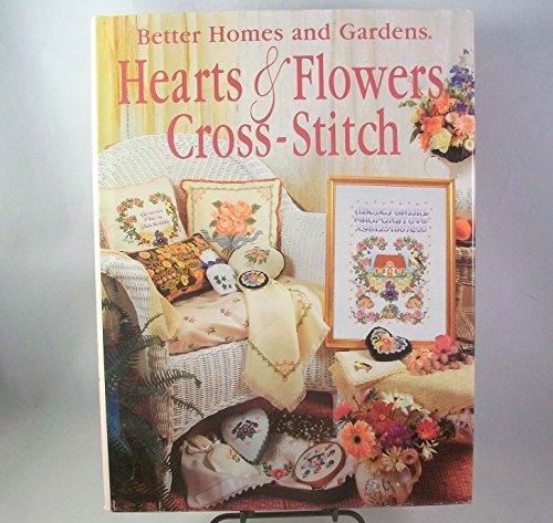 Hearts and Flowers Cross-Stitch   1995 9780696000645 Front Cover