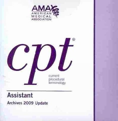 CPT Assistant Archives Update 2009: Single User  2010 9781603591645 Front Cover