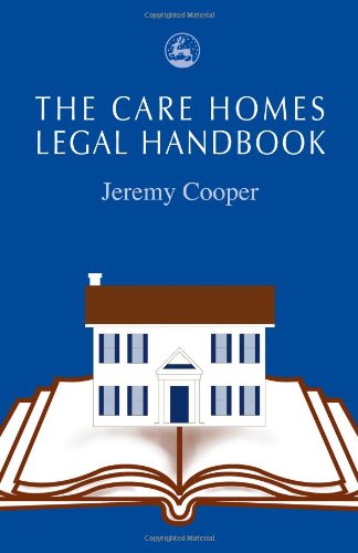 Care Homes Legal Handbook   2002 9781843100645 Front Cover
