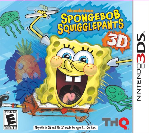 Spongebob Squigglepants Nintendo 3DS artwork