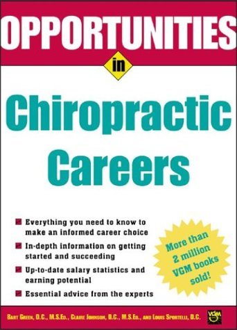 Opportunities in Chiropractic Careers   2004 (Revised) 9780071411646 Front Cover