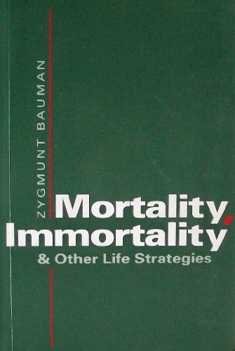 Mortality, Immortality, and Other Life Strategies   1992 9780804721646 Front Cover