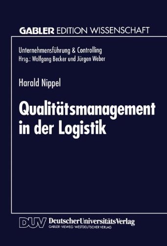 Qualitätsmanagement in Der Logistik:   1995 9783824461646 Front Cover