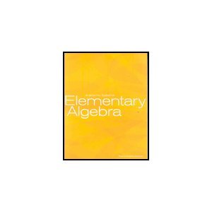 Academic Systems Elementary Algebra  N/A 9780741913647 Front Cover