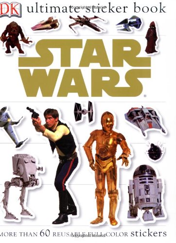 Ultimate Sticker Book: Star Wars More Than 60 Reusable Full-Color Stickers N/A 9780756607647 Front Cover