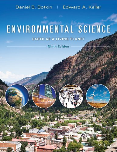 Environmental Science Earth As a Living Planet 9th 2014 9781118864647 Front Cover