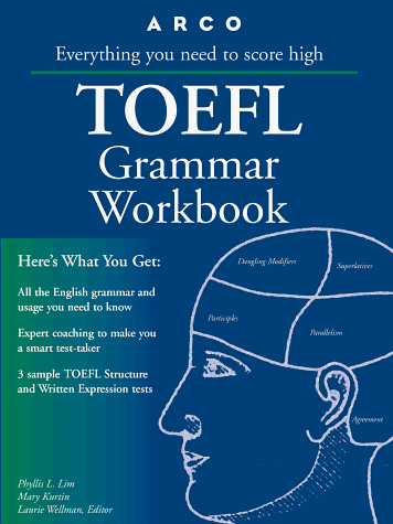 TOEFL Grammar Workbook 3rd 1998 (Workbook) 9780028624648 Front Cover