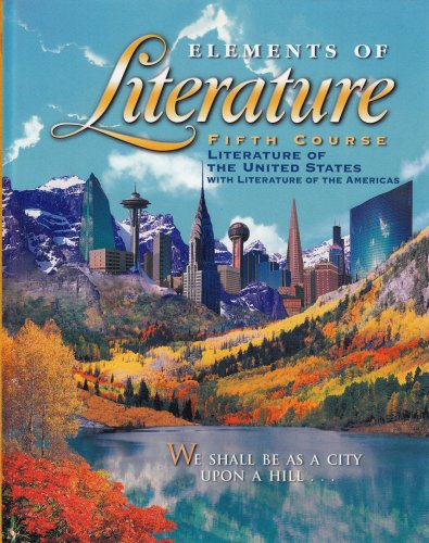 Elements of Literature  N/A 9780030520648 Front Cover