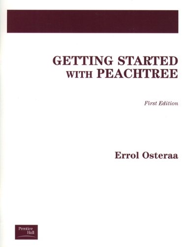 Getting Started with Peachtree  8th 2002 (Supplement) 9780130622648 Front Cover